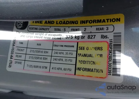 2013 Ford Focus Se z USA, uszkodzony, nr VIN 1FADP3K2XDL303391